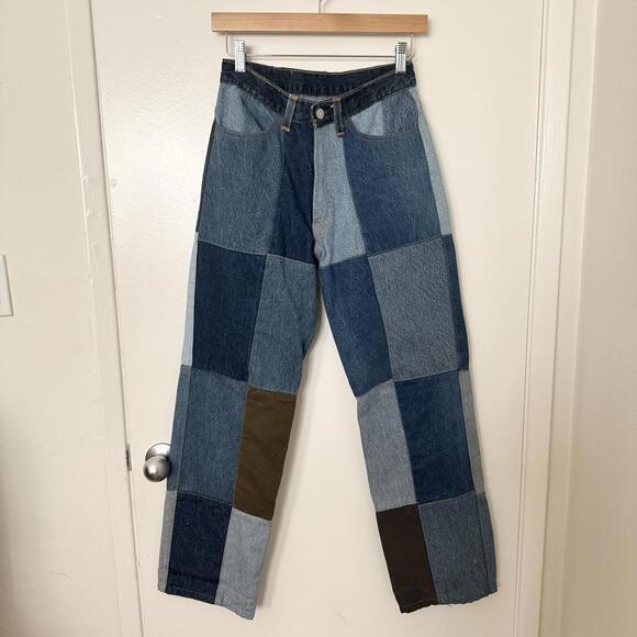 Vintage Levis denim patchwork - Picture 2 of 6